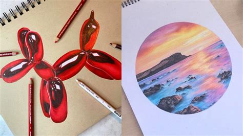 40+ Drawing ideas with colored pencils | Sky Rye Design