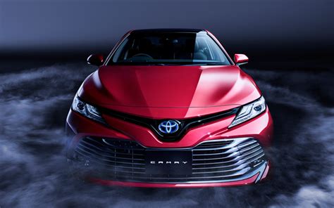 Download wallpapers 4K, Toyota Camry Hybrid, 2018 cars, luxury cars ...