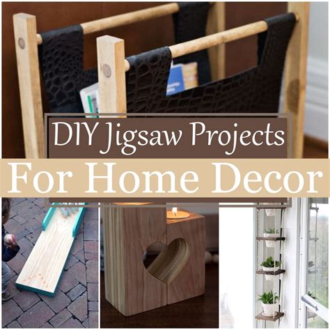 7 DIY Jigsaw Projects For Home Decor - DIY Crafts