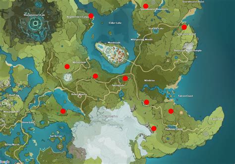 Genshin Impact map: Inazuma first look - Comics Unearthed