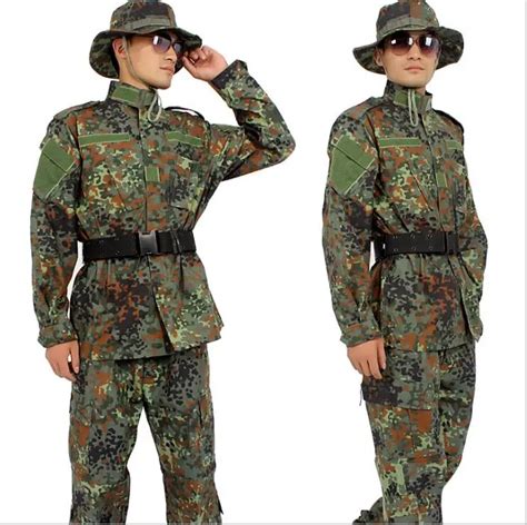 German camouflage suite Woodland Army uniform German wwii uniforms Flecktarn -in Military from ...