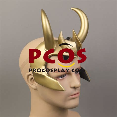 TV Show Loki Loki Laufeyson Cosplay Helmet C00637 - Best Profession Cosplay Costumes Online Shop