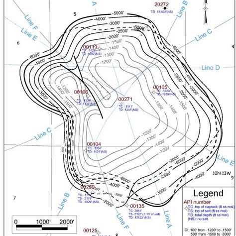 Location map New Home salt dome (Modified from Counties contour map of... | Download Scientific ...