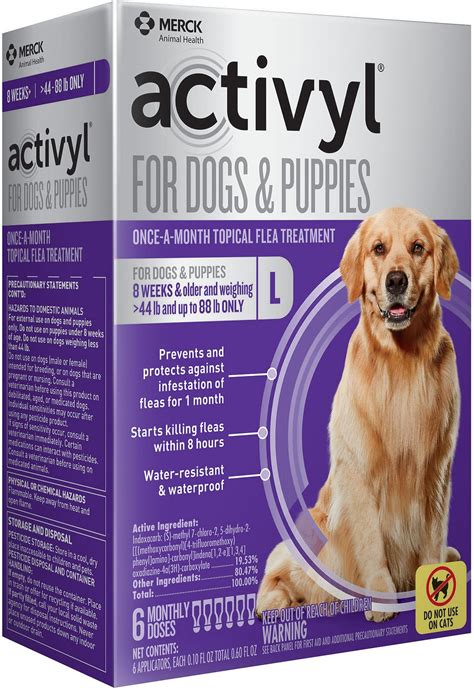 Activyl Flea and Tick Treatment for Dogs - Total Pooch