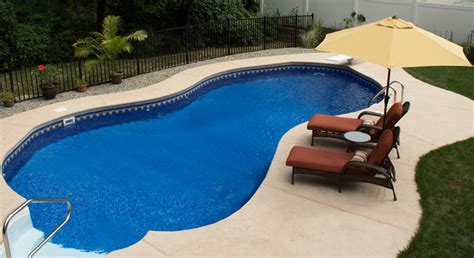 A Salt Water Pool Makes Any Yard Look Exotic | Inground Swimming Pools ...