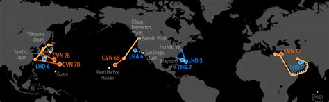 Us Aircraft Carrier Locations Map