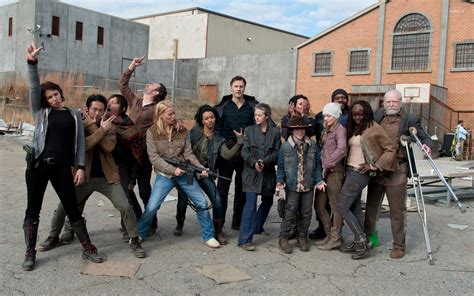 The Walking Dead cast wallpaper - TV Show wallpapers - #20443