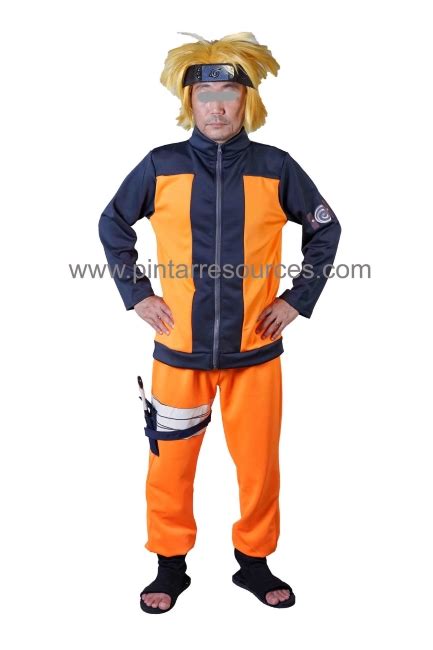 Adult Kids Ninja Naruto Costume - Pintar Resources