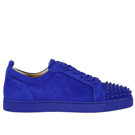 CHRISTIAN LOUBOUTIN: Shoes men | Shoes Christian Louboutin Men Royal Blue | Shoes Christian ...