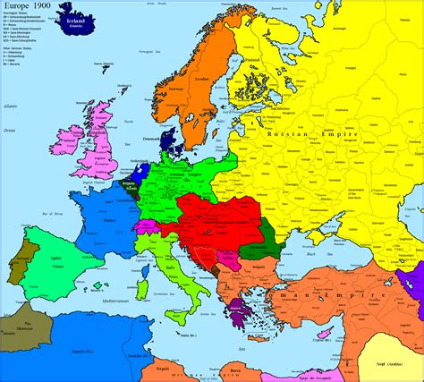 A map of Europe in 1900 [1,837 x 1,655]. : r/MapPorn