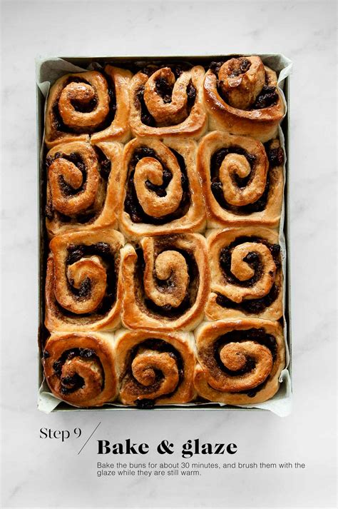 Chelsea Buns with step-by-step photos | Eat, Little Bird