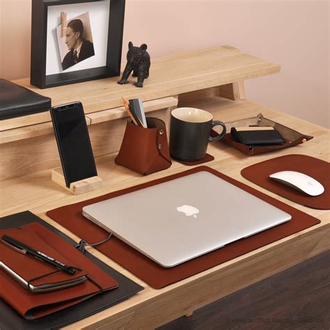 New Artisan Leather Desk Accessories - Corban & Blair