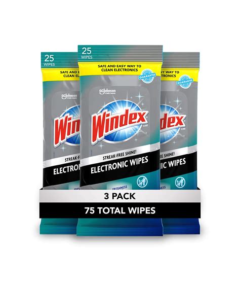 Buy Windex Electronics Screen Wipes for Computers, Phones, Televisions ...