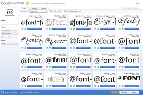 Google Fonts Blog: The New Face of Google Web Fonts