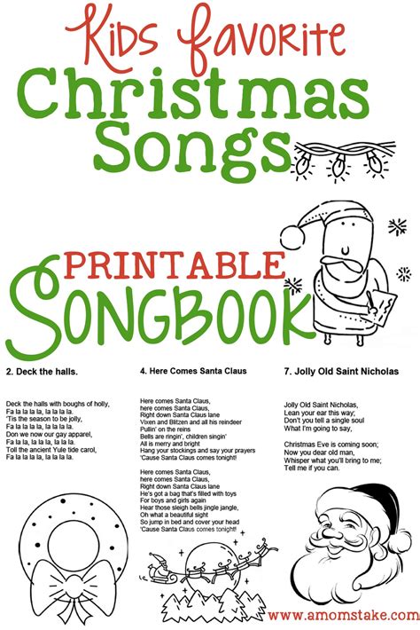 The Christmas Song Lyrics Printable