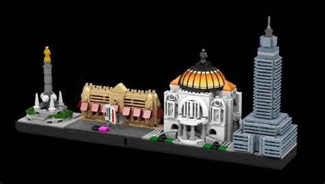 Custom Mexico City Architecture Set Joins 2nd 2018 LEGO Ideas Review