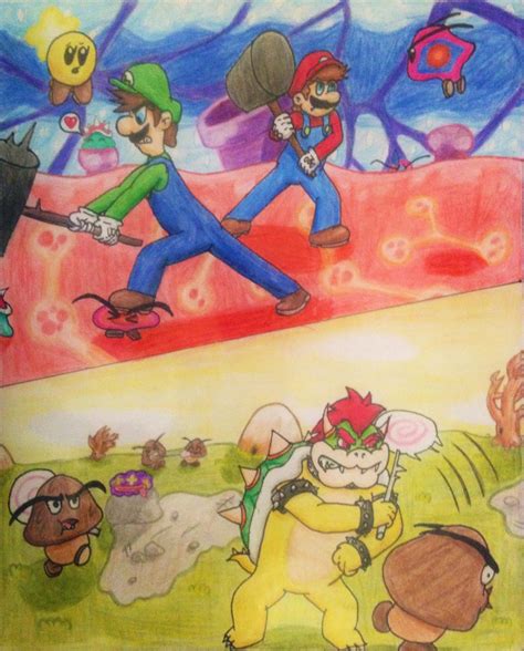 Mario and Luigi Bowser's Inside Story by prettychick97 on DeviantArt