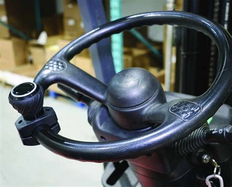 Forklift Steering Wheel Spinner Knob - First Quality Forklift Training LLC