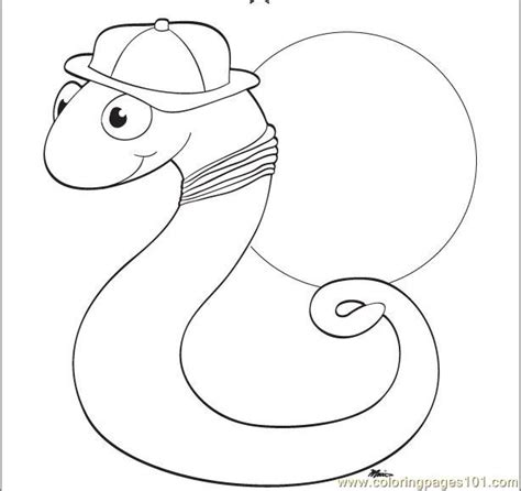 Inchworm coloring pages