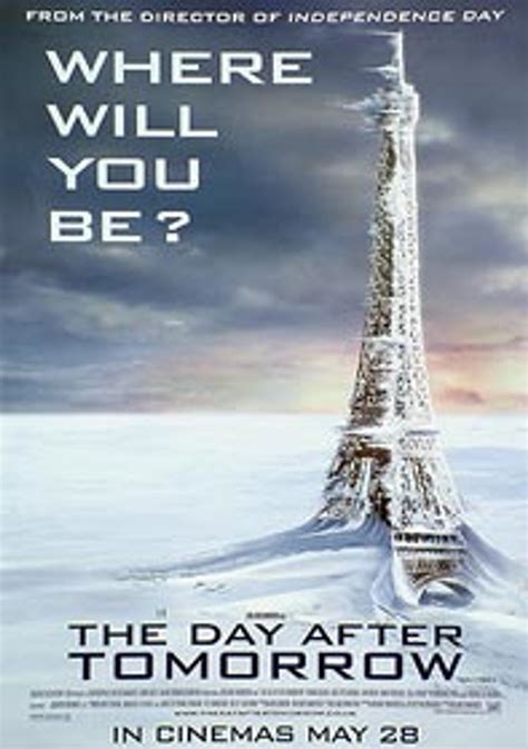 THE DAY AFTER TOMORROW (Eiffel Tower) (DOUBLE SIDED) POSTER buy movie posters at Starstills.com ...