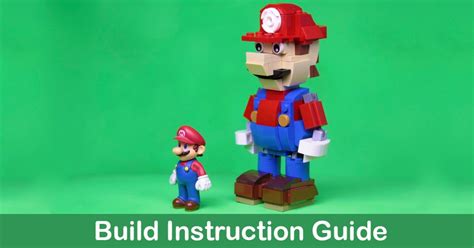 Build your own LEGO Mario [Instructions] - The Brothers Brick | The Brothers Brick