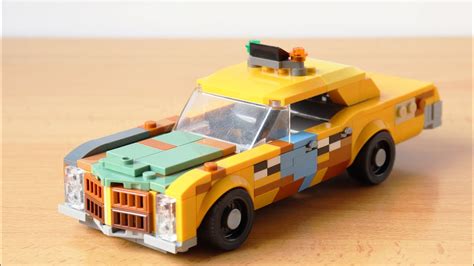 LEGO Barn Find Taxi Diorama MOC | Brick Finds & Flips