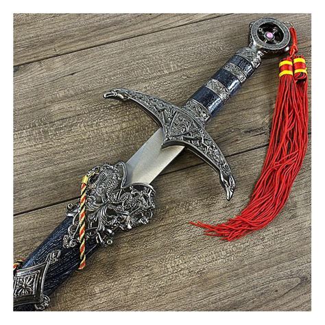 Personalized FANTASY SWORD & SHEATH Custom Engraved Swords Gamer ...