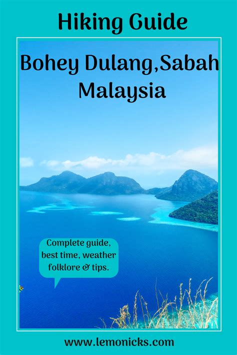 Bohey Dulang Island Hiking