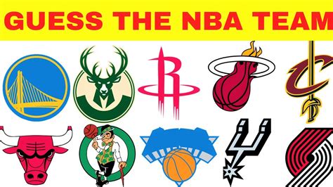 NBA TEAMS LOGO QUIZ - YouTube