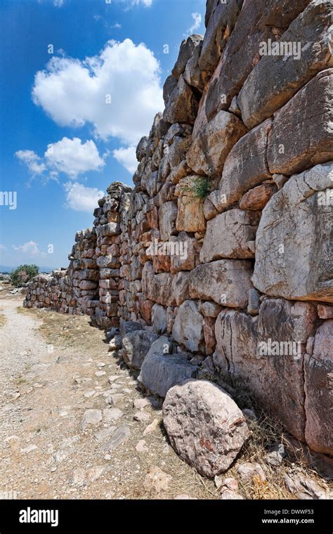 Tiryns cyclopean walls hi-res stock photography and images - Alamy