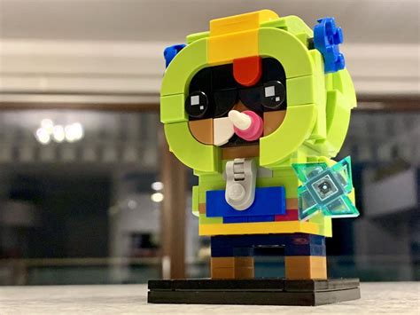 LEGO MOC BrickHeadz Brawl Stars Leon by ayoy | Rebrickable - Build with LEGO