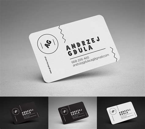 Rounded business cards mockup - Mockups Design | Business cards mockup psd, Business card mock ...