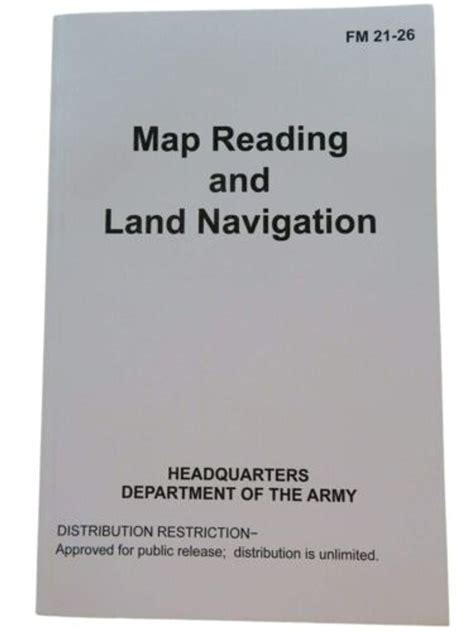 Map Reading and Land Navigation Military Manual