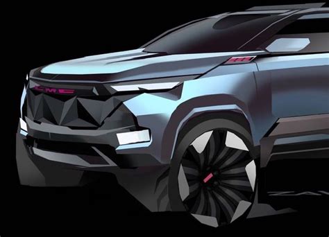 GM Design Reveals Rugged GMC Crossover Sketch