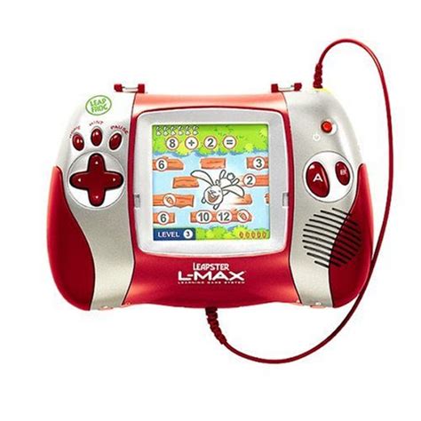 Electronics: Leapster L-Max Learning Game System, Red Color by LeapFrog