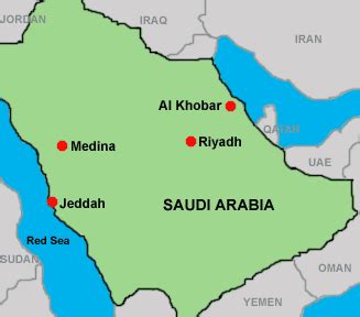 Medina Map - Saudi Arabia