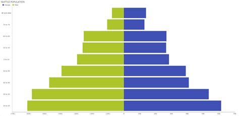 Creating a Population Pyramid Chart using Stacked Bar Charts with ReportPlus | Infragistics Blog