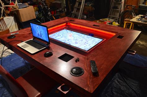 Diy Gaming Table With Tv