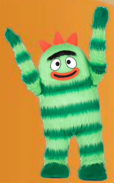 0 Result Images of Yo Gabba Gabba Characters Green - PNG Image Collection