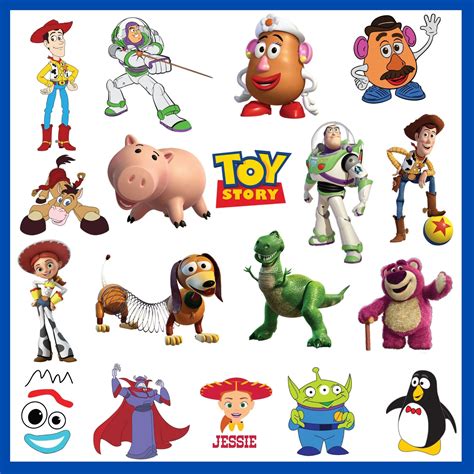 Toy Story Characters Clipart