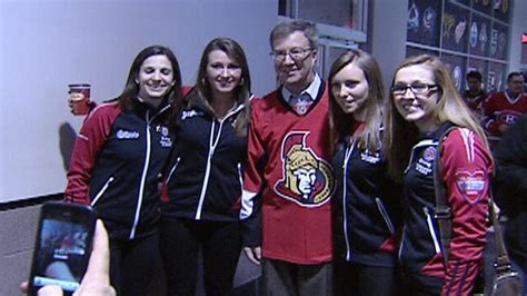 Ottawa Curling Champions honoured at Sens game | CTV News