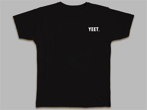 YEET Logo T-shirt - Etsy