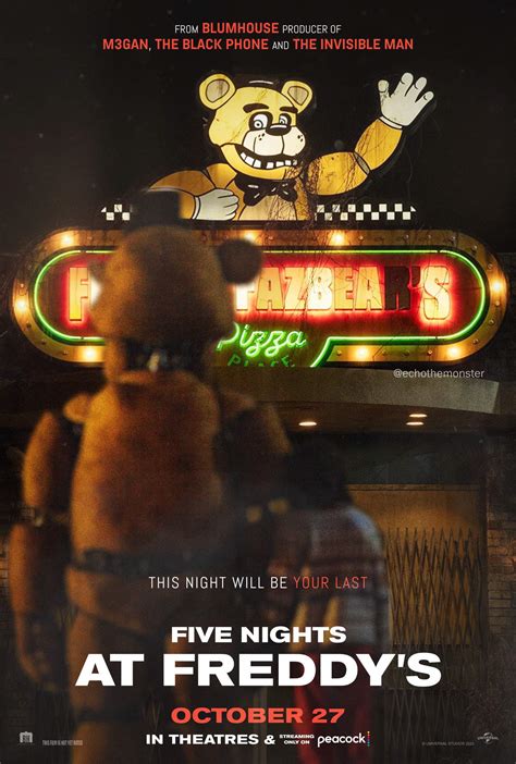 FNAF Movie Poster Concept By FNAF-BUSTERS On DeviantArt, 43% OFF