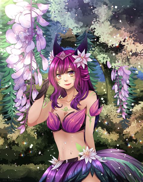 Elderwood Ahri by Ranelia on DeviantArt