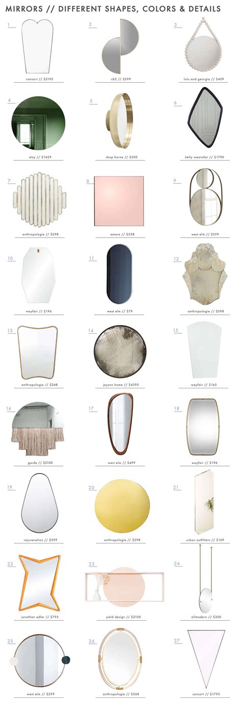 Rethink the Average Mirror (with a roundup of our new favorites) - Emily Henderson