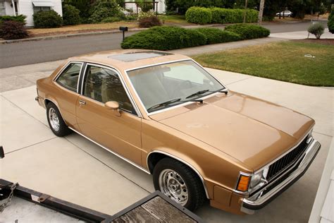 OLD PARKED CARS.: 1982 Chevrolet Citation Notchback.