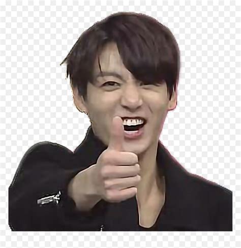 Jungkook Derp Png - Jungkook Meme Face, Transparent Png - vhv