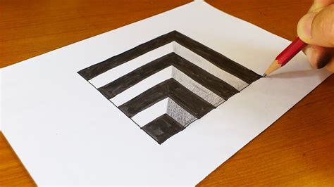 How To Draw Easy Optical Illusions Step By Step