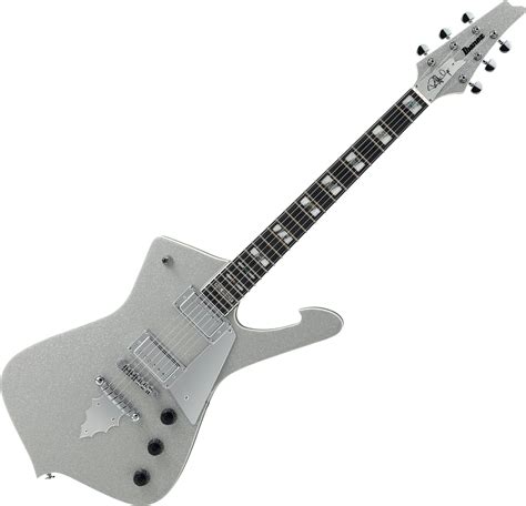 Ibanez Paul Stanley Signature PS120SP Electric Guitar Silver Sparkle