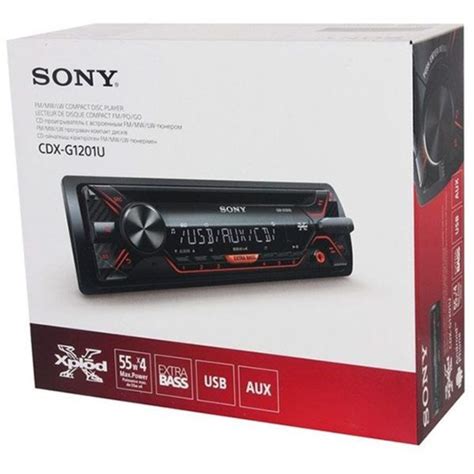 Buy Sony Xplod CD/MP3 Stereo with USB, Aux-in, Car Audio Player – Price ...